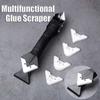 Silicone Scraper Squeegee Glue Remover Knife Caulking Angle Beauty Crack Trowel Tool Grout Scraper Kit 5in1 Multifunctional Home