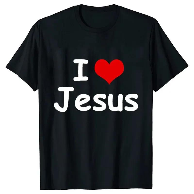 Jesus Print T-shirts Women Men T Shirt Casual Short Sleeve O Neck Tshirt Ladies Tees Harajuku Funny Tops Oversized Black Clothes