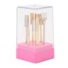 7pcs Nail Drill Bits Sets Polish Removal Nail Grinding Head Electric Manicure Nail File Bit for