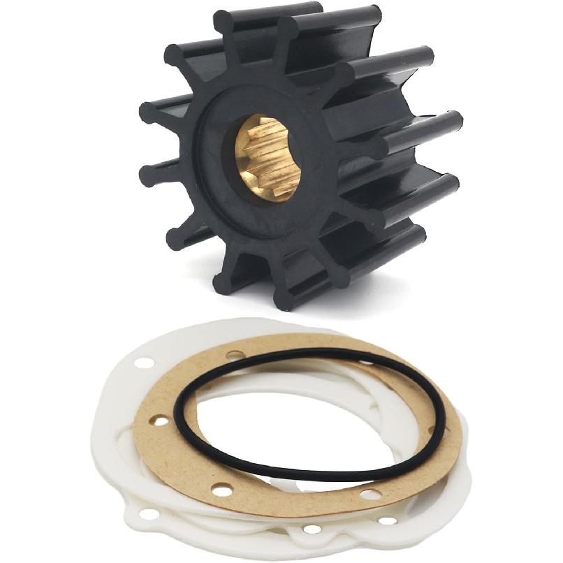 21951346 Inboard Raw Sea Water Pump Impeller Kit for Volvo Penta D2 Diesel | Fits Volvo Penta 3.0-8.2L Gasoline Sterndrives Engines, Replacement for