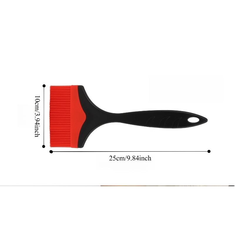 1PC Household Baking Oil Brush Tool High Temperature Resistant Pancake Pancake Sweep Wide Head No Hair Loss Food Grade Silicone BBQ Brush