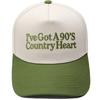 I've Got A'S Country Heart Truck Driver Hat Embroidery Color Matching Baseball Hat Men's and Women's