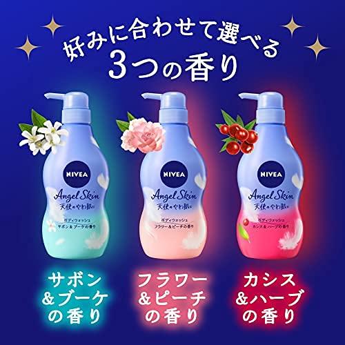Nivea Angel Гель для душа Сабон Сменный блок 4 шт. 360 мл