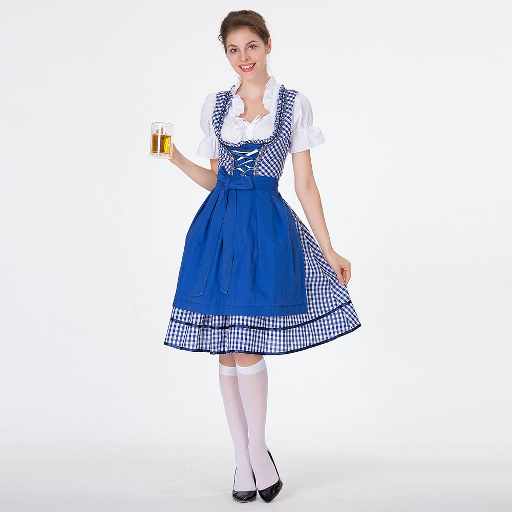 Женский костюм Октоберфест, баварское пивное платье для девочек Drindl Tavern