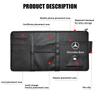 TUON5 Car Sun Visor Point Type Multi-function Storage Bag Car Accessories Stickers For Mercedes Benz AMG W204 W213 W205 W211 W212 W176