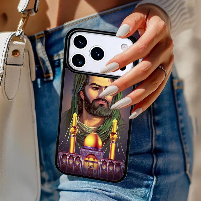 Исламский чехол для телефона с изображением Хазрата Али для iPhone 17 Air 14 15 13 12 Max Чехол для Apple 14 15 16 16e 11 Pro Max Plus