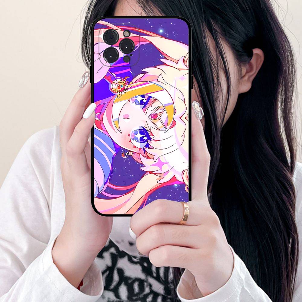 Чехол для телефона S-Sailors Anime Moon для iPhone 17 16 15 14 13 12 Mini 11 Pro Plus Мягкий силиконовый чехол