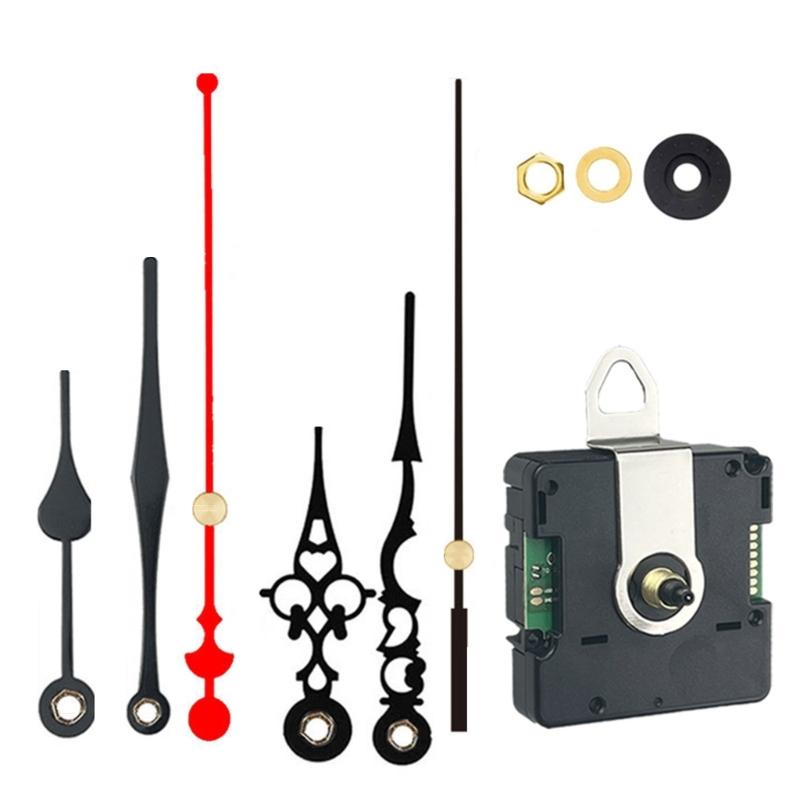 Wireless Clock Movement for DIY Time Calibration (1 Piece) Accurate Second Hand, Convenient Installation, Modern Look