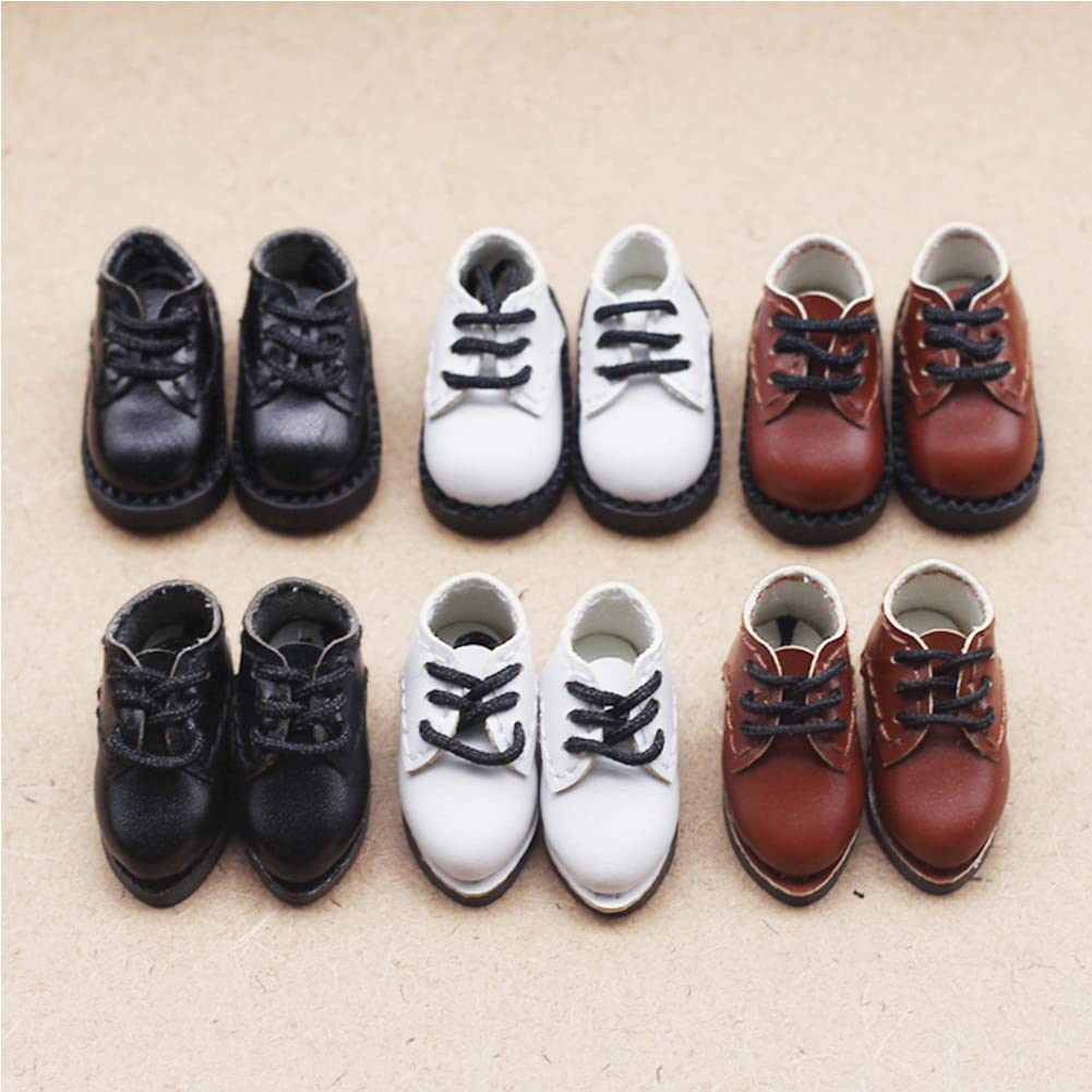 Rakulifey Униформа Obitsu 11 размер Кукла Obitsu 11см bjd кукла подарок обувь, обувь, обувь, обувь, принадлежности, 1/12 обувь, (коричневый 2)