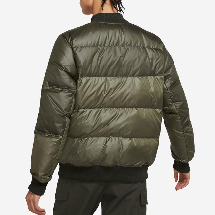 Nike Спортивная пуховая куртка Зимняя мужская Зеленая DJ0430-380