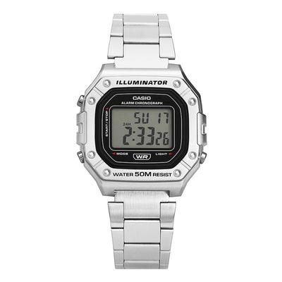 W-218HD-1AVDF (W-218HD-1A) Цифровые Винтажные Классические Унисекс Металлические Часы
