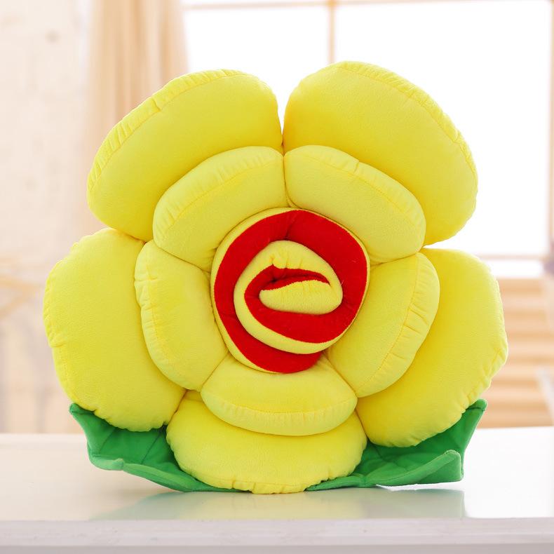 3D Роза Подушка для Дивана - Роскошный Домашний и Свадебный Декор, Идеальный Подарок на День Святого Валентина