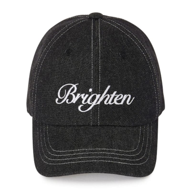 BRIGHTEN Denim Moonless Black Ball Cap