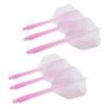 6Pcs Dart Flights Shaft  Integrated Dart Flights and Shafts Transparent 2BA Screw In-one Dart Flight Dart Accessories Kit