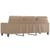 Vidaxl 3-Osobowa Sofa, Cappuccino, 180 Cm, Sztuczna Skóra