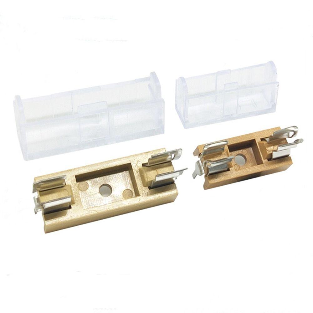 10Pcs/Set 6A 10A Fuse Holder With Cover 5x20mm 6x30mm Fuse Socket Base for DIY Industrial Projects
