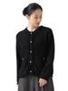 B:MING LIFE STORE by BEAMS Women's L/S Knit Tweed Knit Jacket (S-M) Black