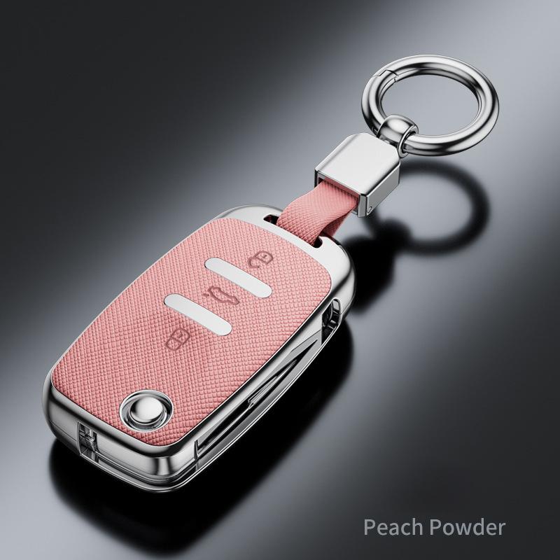 New Car Key Case Cover keychain Sets For VW Volkswagen Golf 4 5 6 Jetta Polo Passat Skoda Superb Octavia Fabia Seat Ibiza Leon