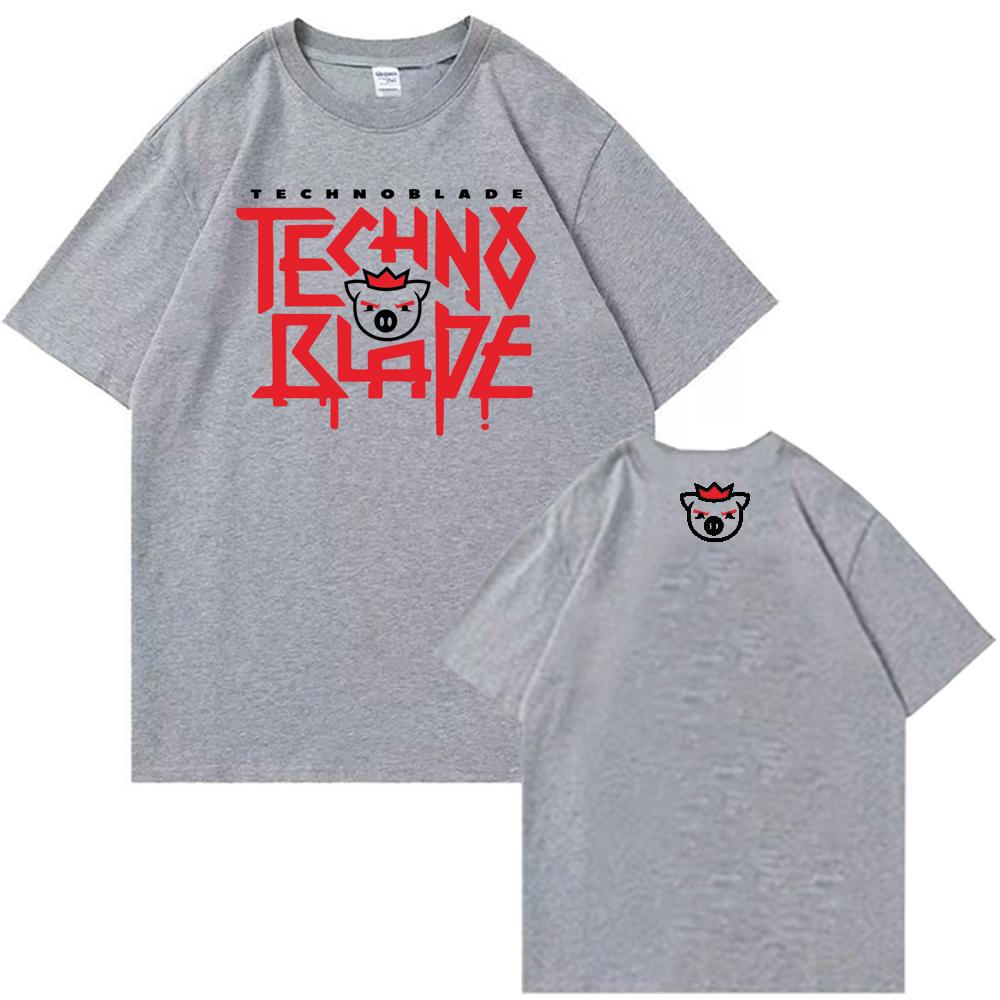 Футболка с 2D-принтом Technoblade Футболка Dream Smp Футболки Camiseta Camiseta