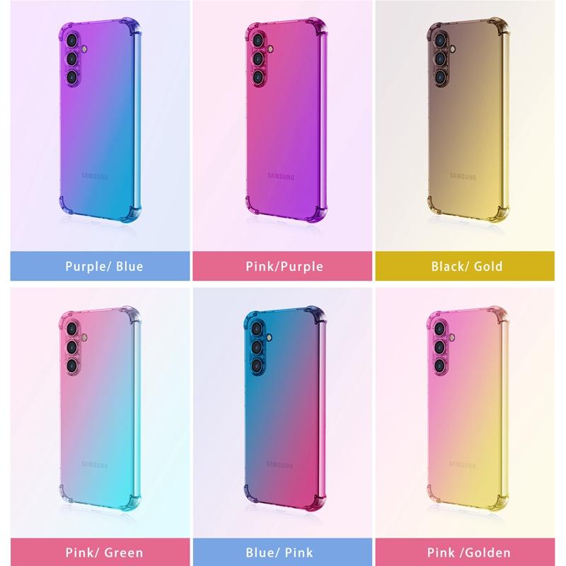 Ударопрочный ТПУ чехол для Samsung Galaxy A57 A37 A17 A07 A06 A16 5G A26 A36 A56 A25 A15 A25 A35 A55 5G Защитная крышка Fundas