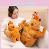 Capybara Adorable Muscular Plush Toy Creative And Whimsical Doll For Kid Gfit