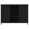 Sideboard Black Oak Look 100 x 35 x 70 cm