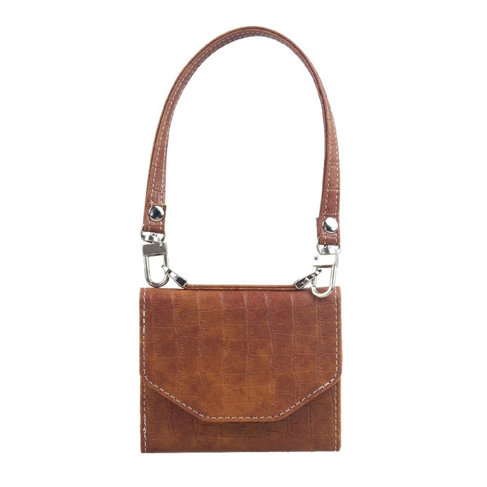 For Samsung Galaxy Z Flip7 FE 5G/Z Flip6 5G Case Handbag Style Kickstand Card Slot Leather+PC Cover