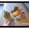 Kids Winter Boots 2025 New Fleece Lined Unisex Retro British Style Slip Resistant Warm Snow Boots