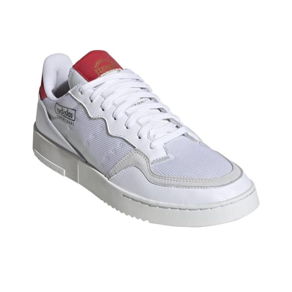 adidas Supercourt White Scarlet Мужские кроссовки Cloud-White EF5881