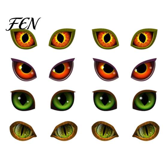 Glowing Eye Wall Stickers 12/16Pcs Halloween 3D Lighted Eyes Decoration, Spooky Sticker, LED Decorative Light-Up Decor for Walls, Windows, Doors,