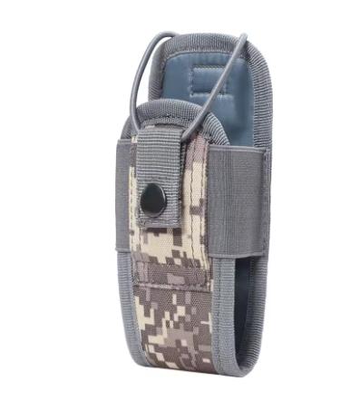 Сумка-подсумок на пояс 1000D Molle для рации, портативного рации, карманный держатель, сумка для переноски для охоты, кемпинга