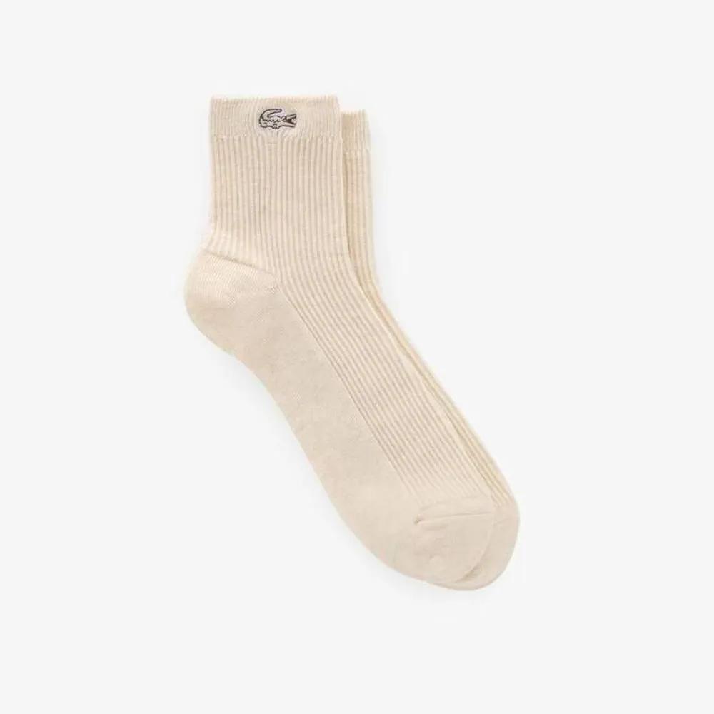 Lacoste Beige Rib Socks RA030E-56G-S7G 385297