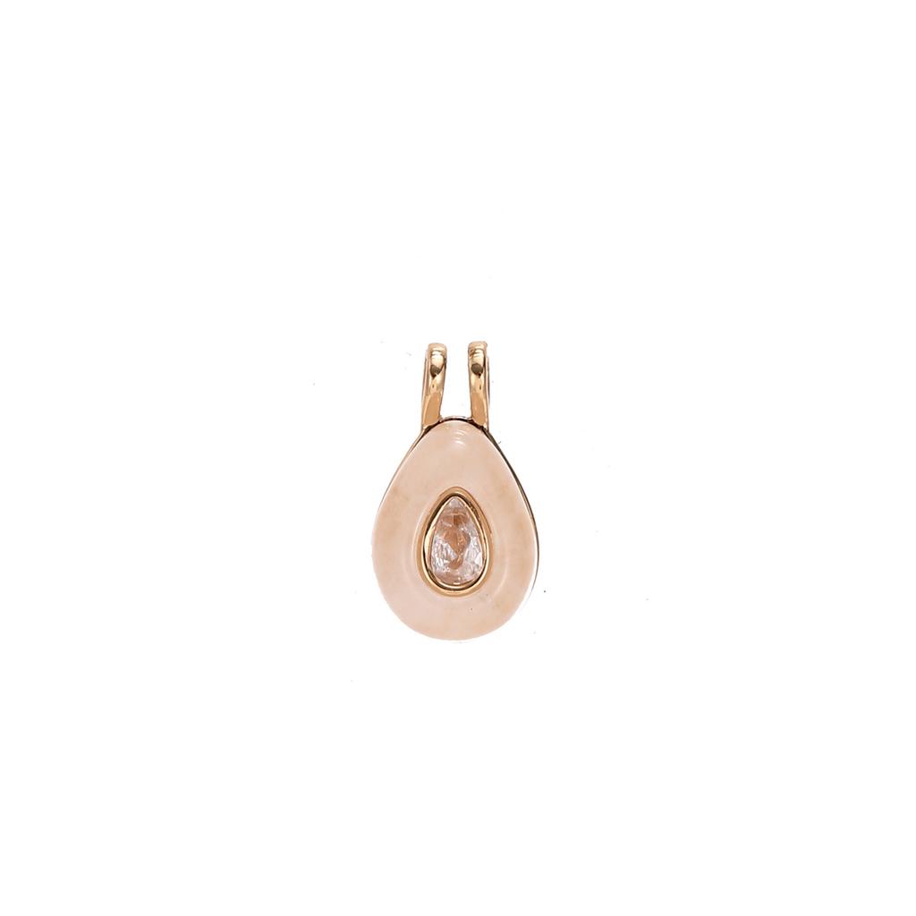 New Twelve Birthday Stone DIY Birth Stone Necklace Colored Zircon Accessories Gold Plated Color Preserved