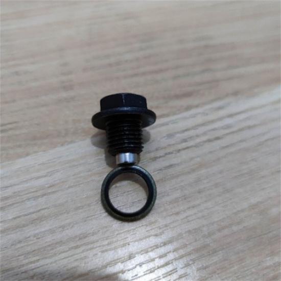 Oil Pan Drain Plug Bolt W/O-Ring For Renault Master Peugeot 308 Citroen C3 C4 C5