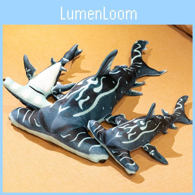 Плюшевая игрушка Морское животное Акула-молот Мягкая подушка Сувенир для Морского музея