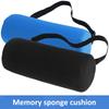 1/2Pcs Lumbar Support Roll Memory Foam Cylinder Bolster Pillow with Elastic Strap Ergonomic Lower Back Portable Travel Pillow