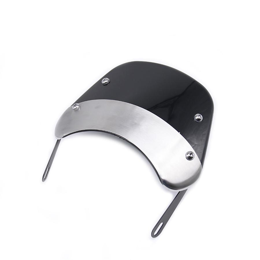 Универсальная посадка для 5" и 7" круглых фар, мотоциклетное ретро-модификация, ветровое стекло для Yamaha Xjr 1300/Xjr 1200/Xj 600S/Xj 400 Diversion, Honda Cg