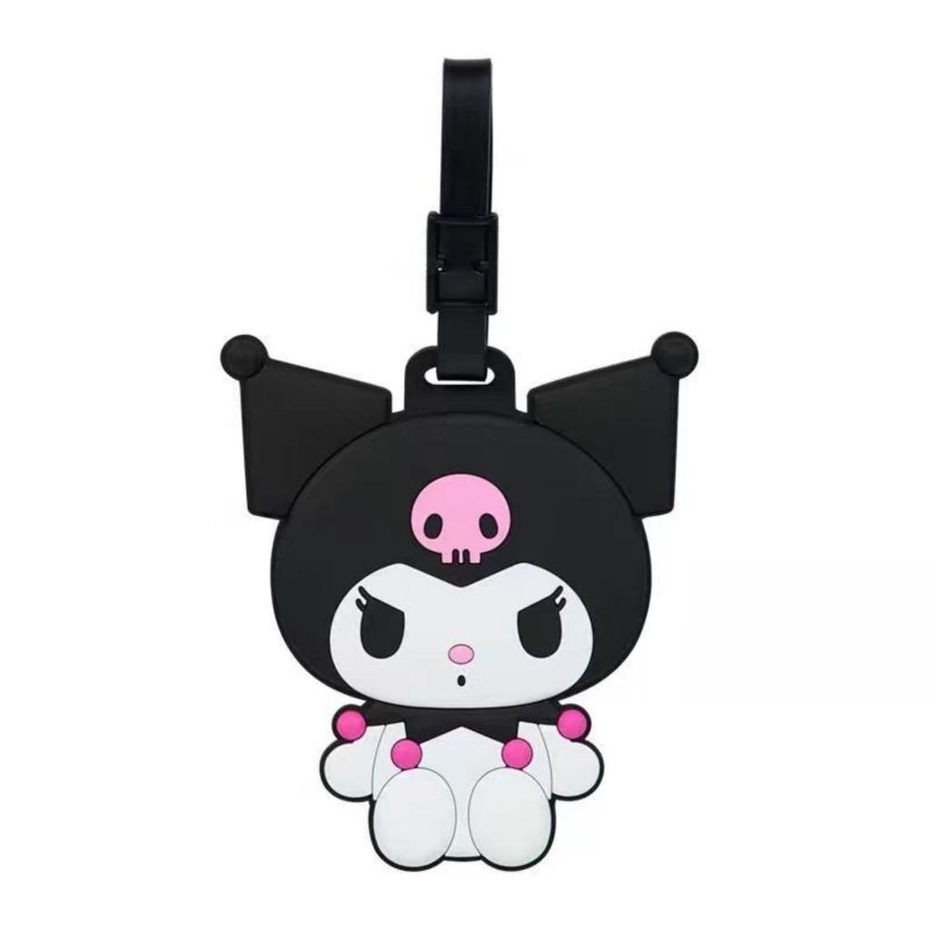 Кавайи Sanrio Хелло Китти Куроми Моя Мелоди Синнаморолл Бирка для багажа Путешествия Против потери Мультяшный Милый Аниме Праздничные подарки Игрушки