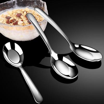 Home Dining Cooking Kitchen Soup Spoon Flatware Dinner Scoop Tableware