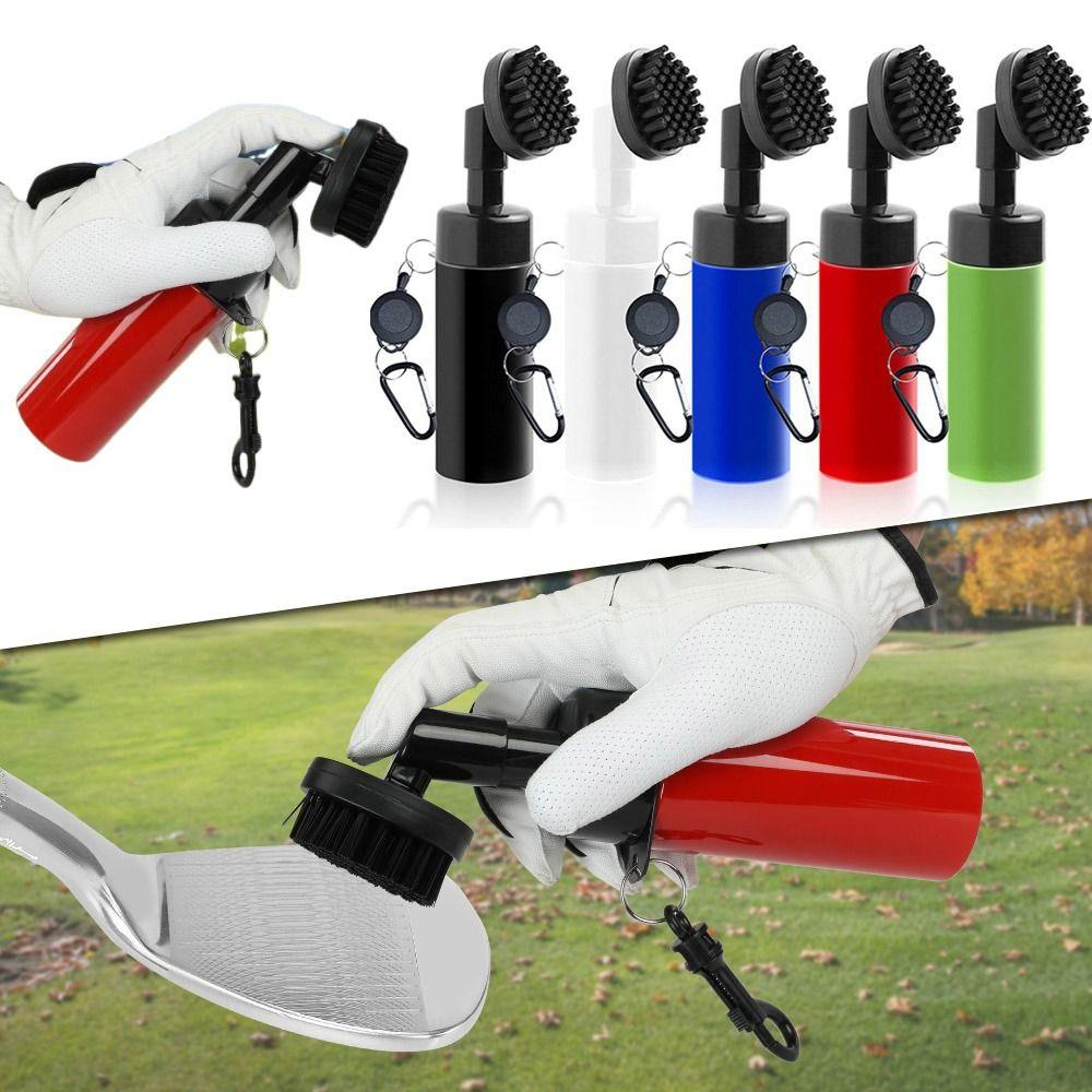 Press Type Golf Club Groove Water Brush Nozzle Design Golf Squeeze Bottle  Wide Application
