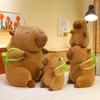 Super Cute Capybara With Turtle Backpack Plush Doll Giant Kawaii Stuffed Animal Doll Children Kids Birthday Gift Toys