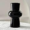 Yousheng Chinese Style Vase Glass Decorative Vase Smooth Surface Handcrafted Vase Flower Arrangement Desktop Decoration