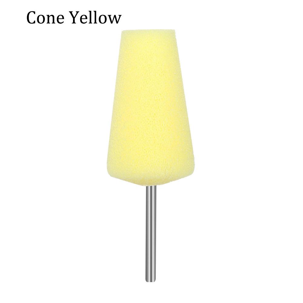 Auto Clean Metal Car Wheel Sponge Buffing Shank Hub Polish Polishing Pad