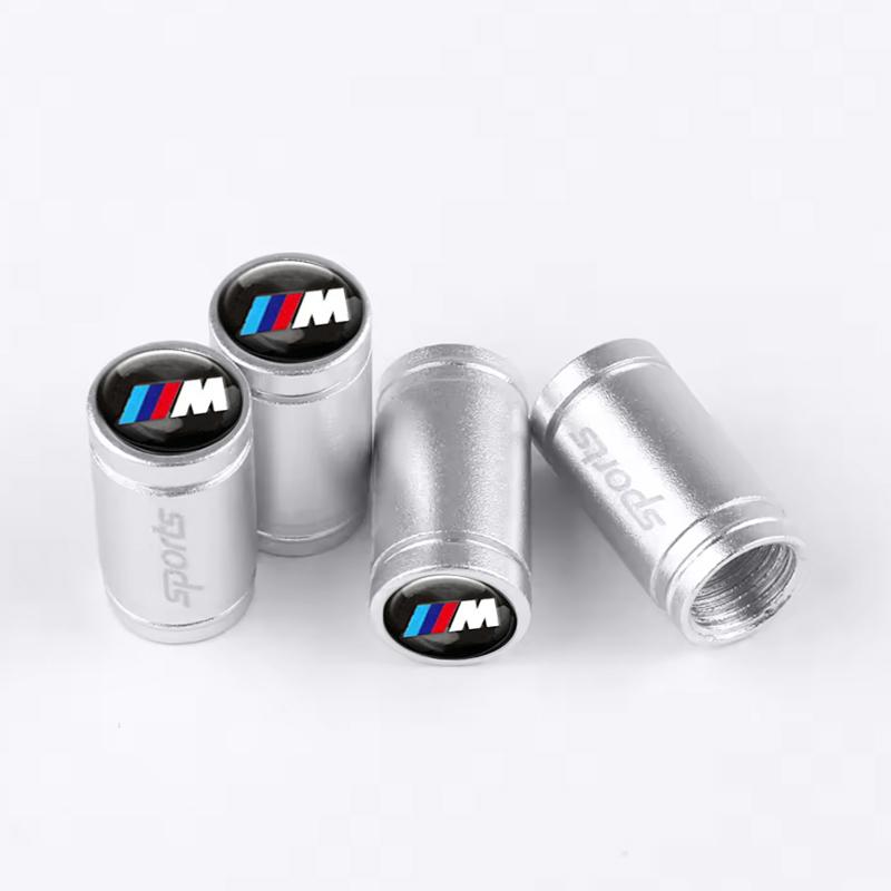 4 шт. Автомобильный стайлинг Колпачки клапанов шин для дисков Cover Для BMW M Sports E36 E39 E46 E60 E90 E90 F10 F30 G20 G21 G30 G11 F15 X5 Аксессуары