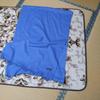 COMME CA DU MODE 100% Cashmere Stole Blue