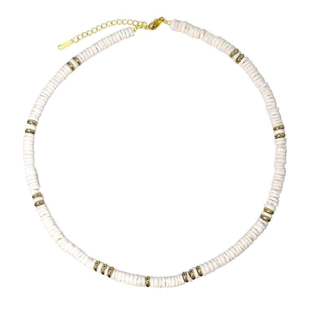 Ожерелье из ракушек Beach Vibes – натуральные богемные украшения для женской моды