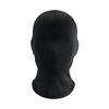 2 Pieces Halloween Cosplay Mask Comfortable for Birthday Mardi Gras Festival black