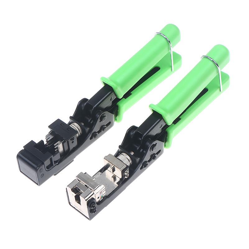 Продвинутый инструмент для пробивки сетевых модулей, CAT5 CAT6 Быстрое заделывание 180° Jack Обрезка проводов