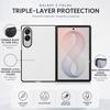 Чехол-фонарь тыква-призрак Хэллоуин для Samsung Z Fold 8 Ultra 7 6 5 4 Гибридная кожаная накладка Жесткий ПК Бампер Чехол для Galaxy Z Fold8 Fold7 Fold6 Fold5