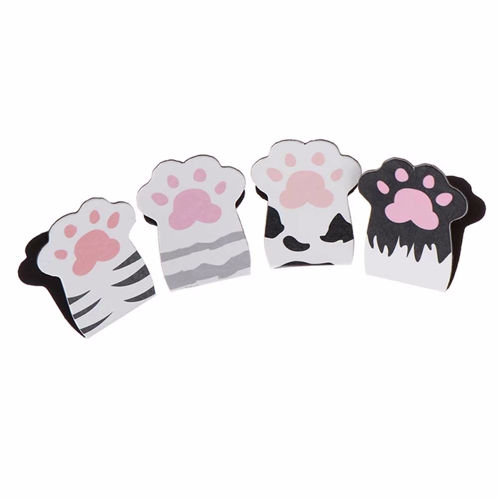 Канцелярская скрепка Школьный принадлежность Офисная принадлежность Кошачья лапка Маркер для книг Магнитные закладки Книжные наклейки Скрепка